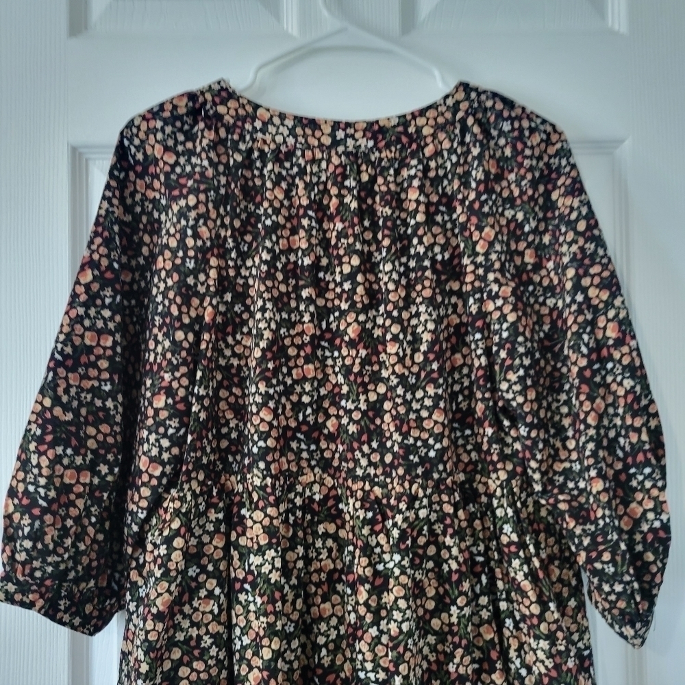 Entro Floral Long sleeve Mini Dress - Picture 6 of 6